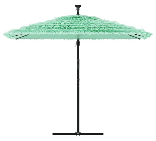 Vrtni suncobran s drvenim stupom zeleni 269x269x235 cm - Zelena / 269 x 269 x 235 cm
