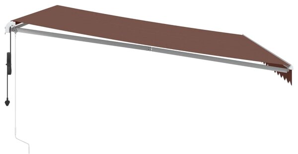 Tenda na automatsko uvlačenje smeđa 450 x 350 cm - Smeđa / 450 x 350 cm