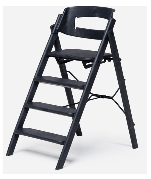 KAOS hranilica Klapp Klapp Dječja stolica, reciklirana plastika, Charcoal Black Charcoal Black