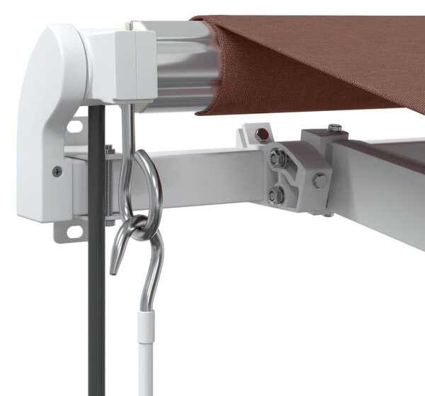 Tenda na automatsko uvlačenje smeđa 450 x 350 cm - Smeđa / 450 x 350 cm
