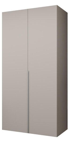 Ormar za garderobu 100 cm Alice 1 (kašmir + kašmir)