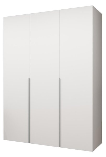 Ormar za garderobu 150 cm Alice 1 (bijela + kašmir)