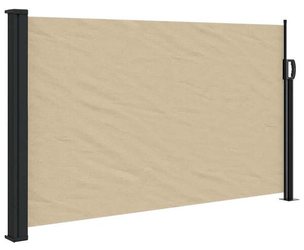 Uvlačiva bočna tenda bež 117 x 300 cm plava - Bež / 117 x 300 cm