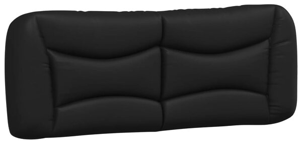 Krevet s madracem Hvar crni 120 x 200 cm od umjetne kože - Crna / 120 x 200 cm