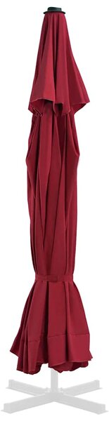 Zamjenska tkanina za vrtni suncobran 515 cm bordo - Bordo crvena / Φ 515 cm