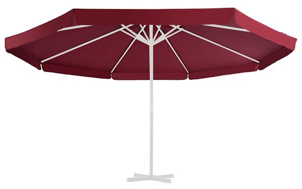 Zamjenska tkanina za vrtni suncobran 515 cm bordo - Bordo crvena / Φ 515 cm