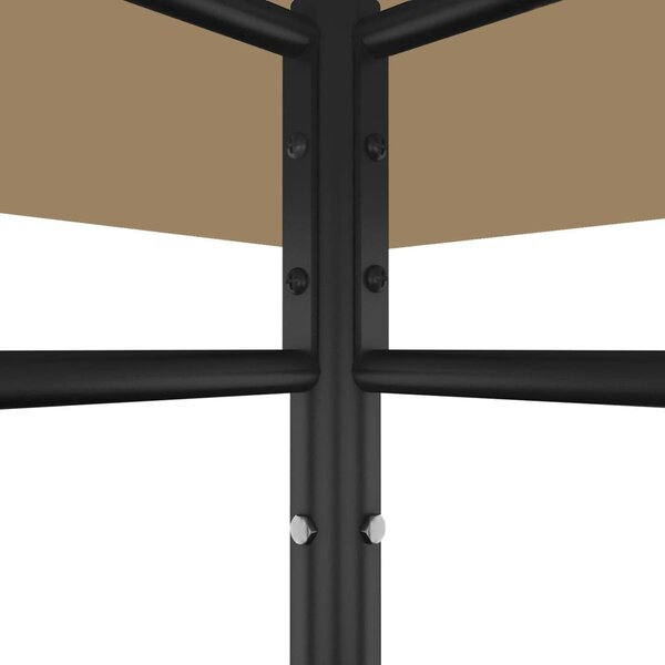 Sjenica 3 x 3 x 2,7 m smeđe-siva 180 g/m² - Tupe / N/A
