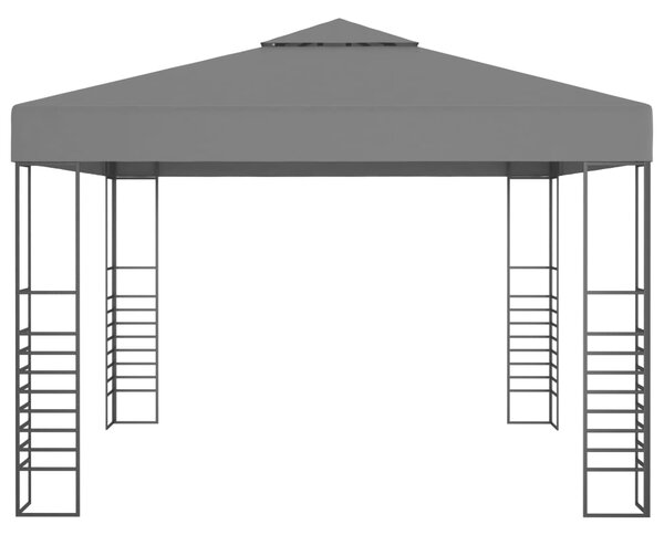 Vrtni šator 3 x 3 m antracit - Antracitno siva / N/A