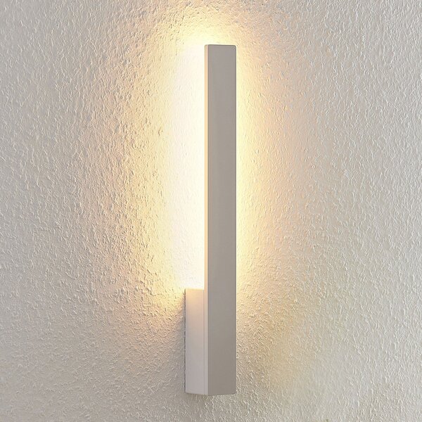 Arcchio Archchio Ivano LED zidna svjetiljka, 42,5 cm, bijela, Bijela, Područje hodnika, Aluminij
