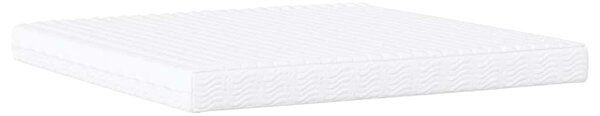 Krevet s madracem Dover plavi 200x200 cm baršunasti - Plava / 200 x 200 cm