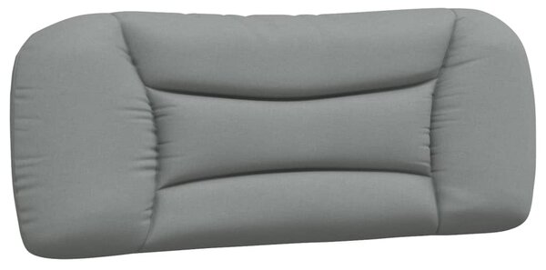 Krevet s madracem Hvar svjetlosivi 100x200 cm od tkanine - Siva / 100 x 200 cm