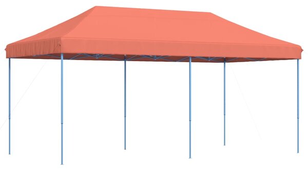 Sklopivi prigodni šator za zabave terakota 580x292x315 cm - Narančasta / N/A