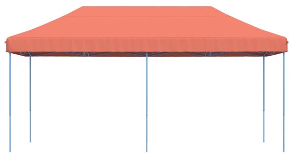 Sklopivi prigodni šator za zabave terakota 580x292x315 cm - Narančasta / N/A