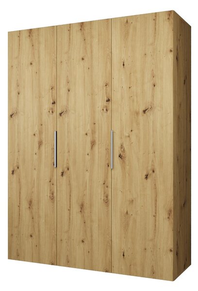 Zondo.hr Ormar za garderobu 150 cm Mirabella 1 (hrast artisan + kašmir). Akcija -18%. 1126348