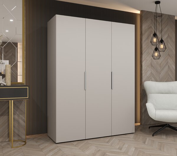 Ormar za garderobu 150 cm Mirabella 1 (kašmir + kašmir)