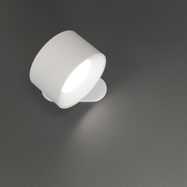 FH Lighting LED zidna svjetiljka na baterije Magnetics, bijela, CCT, s magnetom, prigušiva, Bijela, Dnevni boravak/blagovaonica, Plastika
