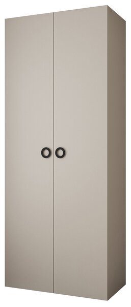 Ormar za garderobu 100 cm Carmela 40-1 (kašmir + crna)