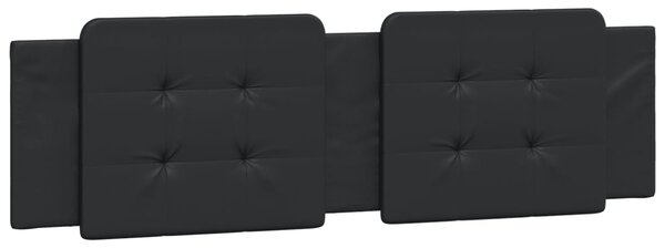 Okvir kreveta s LED-om bez madraca Zadar crni 180 x 200 cm - Crna / 180 x 200 cm