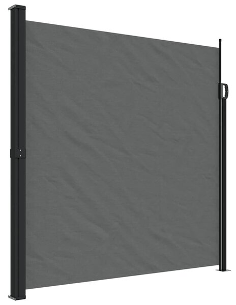 Uvlačna bočna tenda antracit boje 200x300 cm - Antracitno siva / 200 x 300 cm