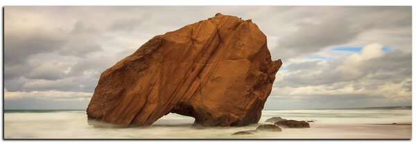 Slika na platnu - Stijena na obali - panorama 5117A (105x35 cm)