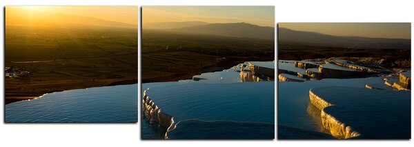 Slika na platnu - Pamukkale - panorama 5120D (90x30 cm)