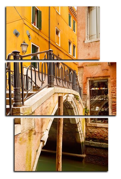 Slika na platnu - Mali most u Veneciji - pravokutnik 7115C (90x60 cm)