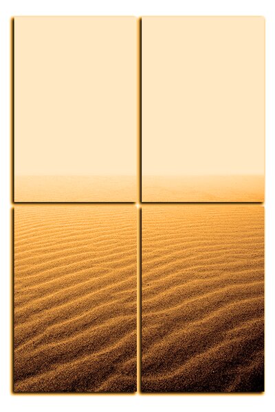 Slika na platnu - Pijesak u pustinji - pravokutnik 7127FE (90x60 cm)