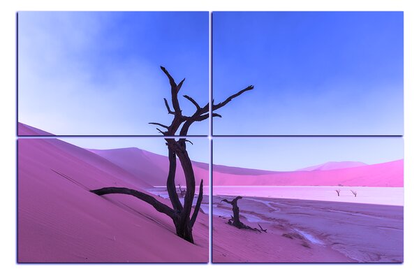 Slika na platnu - Mrtvo stablo u dinama 1130FE (90x60 cm)
