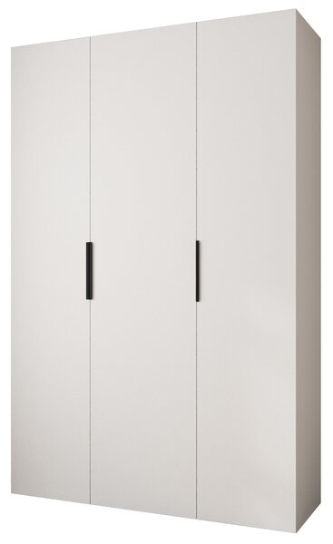 Zondo.hr Ormar za garderobu 160 cm Carmela 40-4 (bijela + crna). Akcija -19%. 1126657
