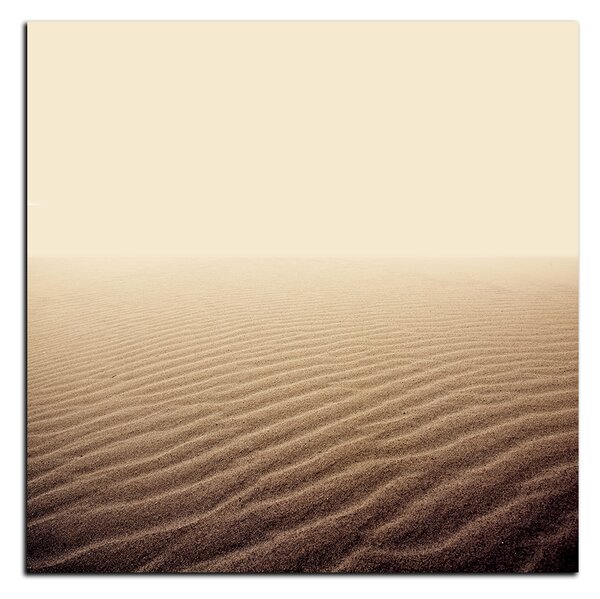 Slika na platnu - Pijesak u pustinji - kvadrat 3127A (50x50 cm)