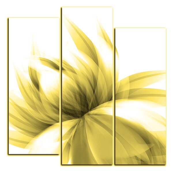 Slika na platnu - Elegantan cvijet - kvadrat 3147ZC (75x75 cm)