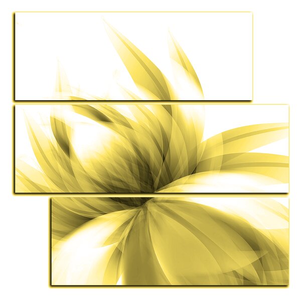 Slika na platnu - Elegantan cvijet - kvadrat 3147ZD (75x75 cm)