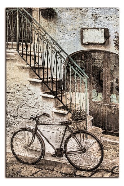 Slika na platnu - Stara ulica u Italiji - pravokutnik 7153FA (60x40 cm)