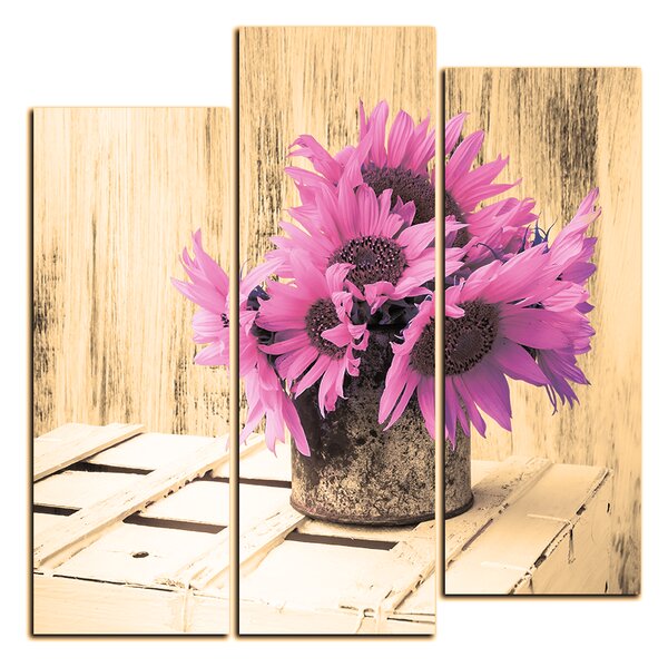 Slika na platnu - Mrtva priroda cvijet - kvadrat 3148FC (75x75 cm)