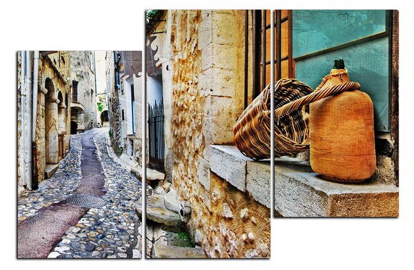 Slika na platnu - Stara mediteranska ulica 1151D (90x60 cm)
