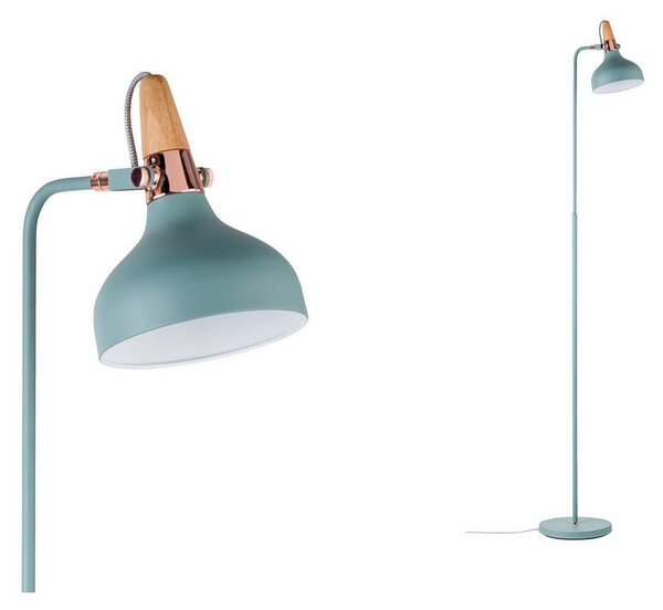 Paulmann Juna podna lampa s chic detaljima, Zelena, Dnevni boravak/blagovaonica, Metal