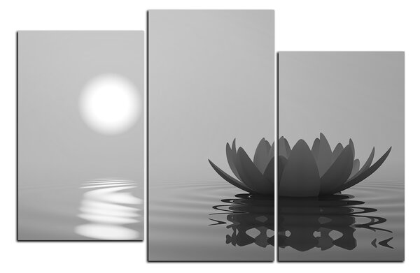 Slika na platnu - Zen lotos 1167QC (90x60 cm)