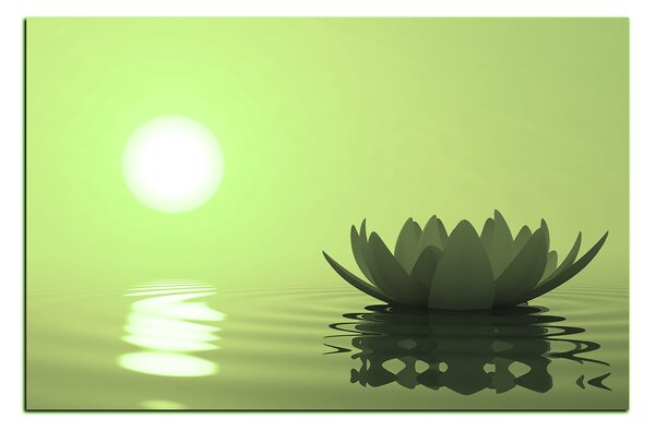 Slika na platnu - Zen lotos 1167ZA (75x50 cm)