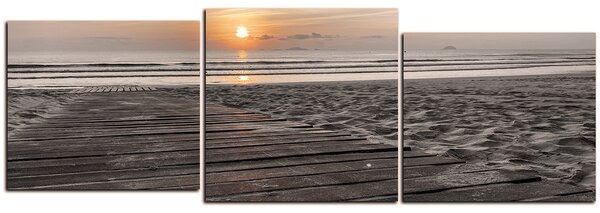 Slika na platnu - Zora na moru - panorama 5141FD (120x40 cm)
