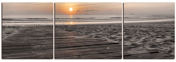 Slika na platnu - Zora na moru - panorama 5141FC (90x30 cm)