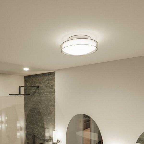 Paulmann Luena LED stropna svjetiljka IP44 krom Ø25cm