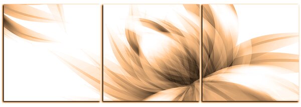 Slika na platnu - Elegantan cvijet - panorama 5147FB (90x30 cm)