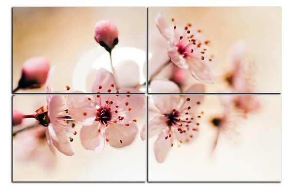 Slika na platnu - Mali cvjetovi na grani 1173E (150x100 cm)
