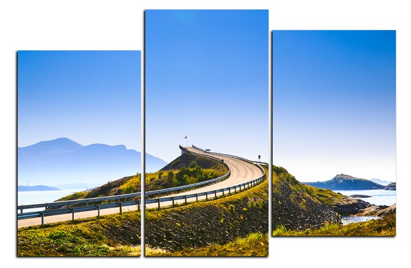Slika na platnu - Atlantska cesta 1184D (90x60 cm)