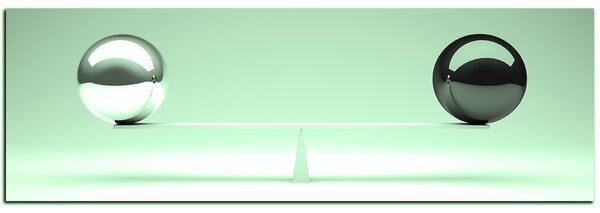 Slika na platnu - Ravnoteža - panorama 5169FA (105x35 cm)
