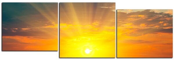 Slika na platnu - Zalazak sunca - panorama 5200E (90x30 cm)