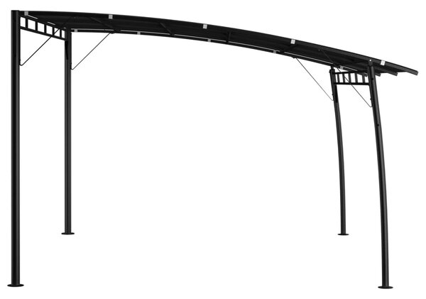 Vrtna nadstrešnica 4 x 3 x 2,55 m antracit - Antracitno siva / 4 x 3 x 2.55 m