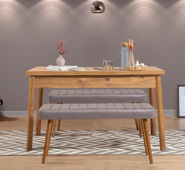 Zondo.hr Blagovaonski set Contigo (bor + siva). Akcija -30%. 1127542