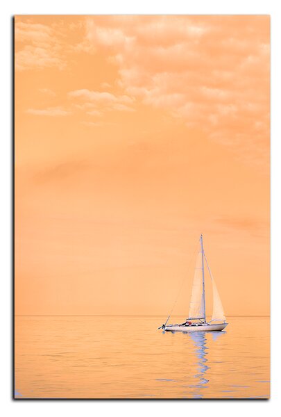 Slika na platnu - Jedrilica na moru - pravokutnik 7248FA (60x40 cm)