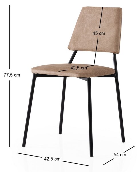 Zondo.hr Set blagovaonskih stolica (2 kom.) Limeta (crna). Akcija -32%. 1127578